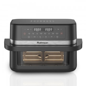 Rohnson R-2881 Air Fryer με Διπλό Αποσπώμενο Κάδο 11.5lt Rohnson R-2881 Air Fryer με Διπλό Αποσπώμενο Κάδο 11.5lt